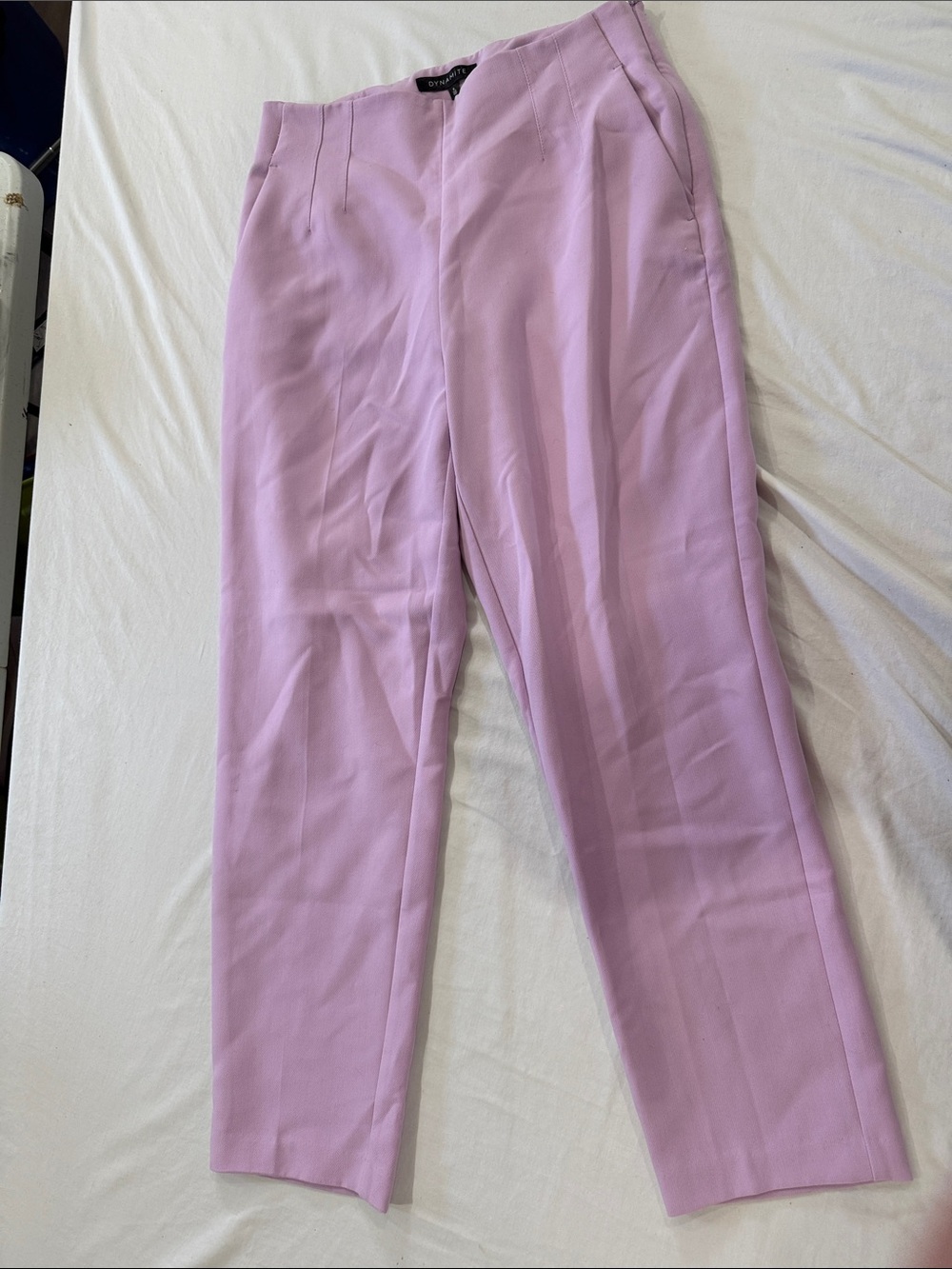 Dynamite Lilac High-Waist Tailored Trousers